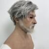 Adolf hair transplant silicone film and television costume props headgear