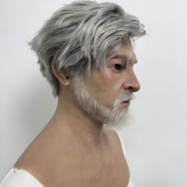 Adolf hair transplant silicone film and television costume props headgear
