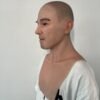 Alefu silicone mask simulation human face dress props
