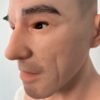 Alefu silicone mask simulation human face dress props